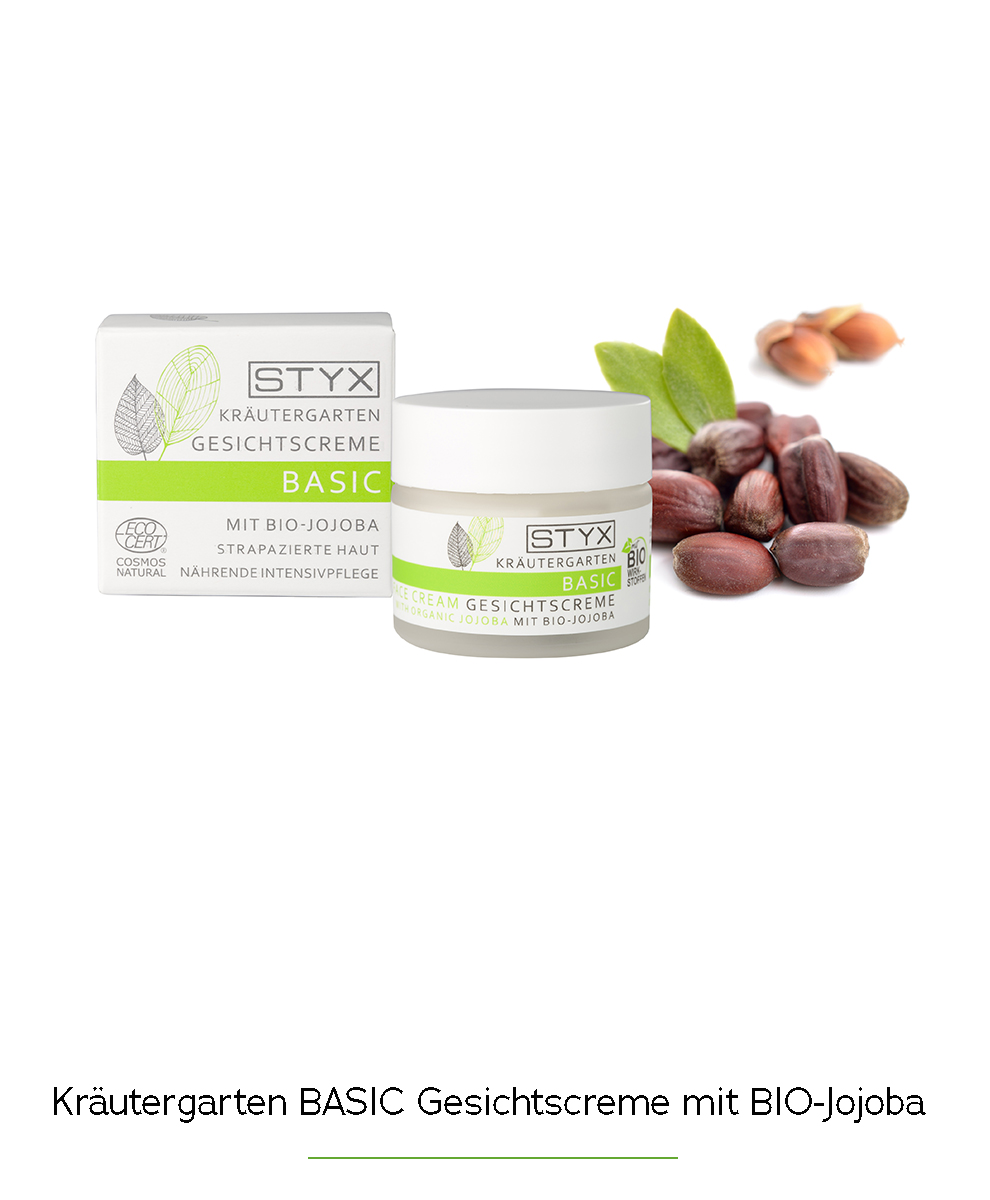 STYX Kr&auml;utergarten BASIC Gesichtscreme mit BIO-Jojoba